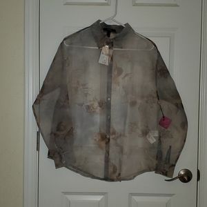 Sheer blouse